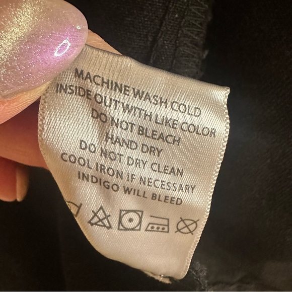 The Style Between Us Embellished Black Denim Jacket - Picture 12 of 12